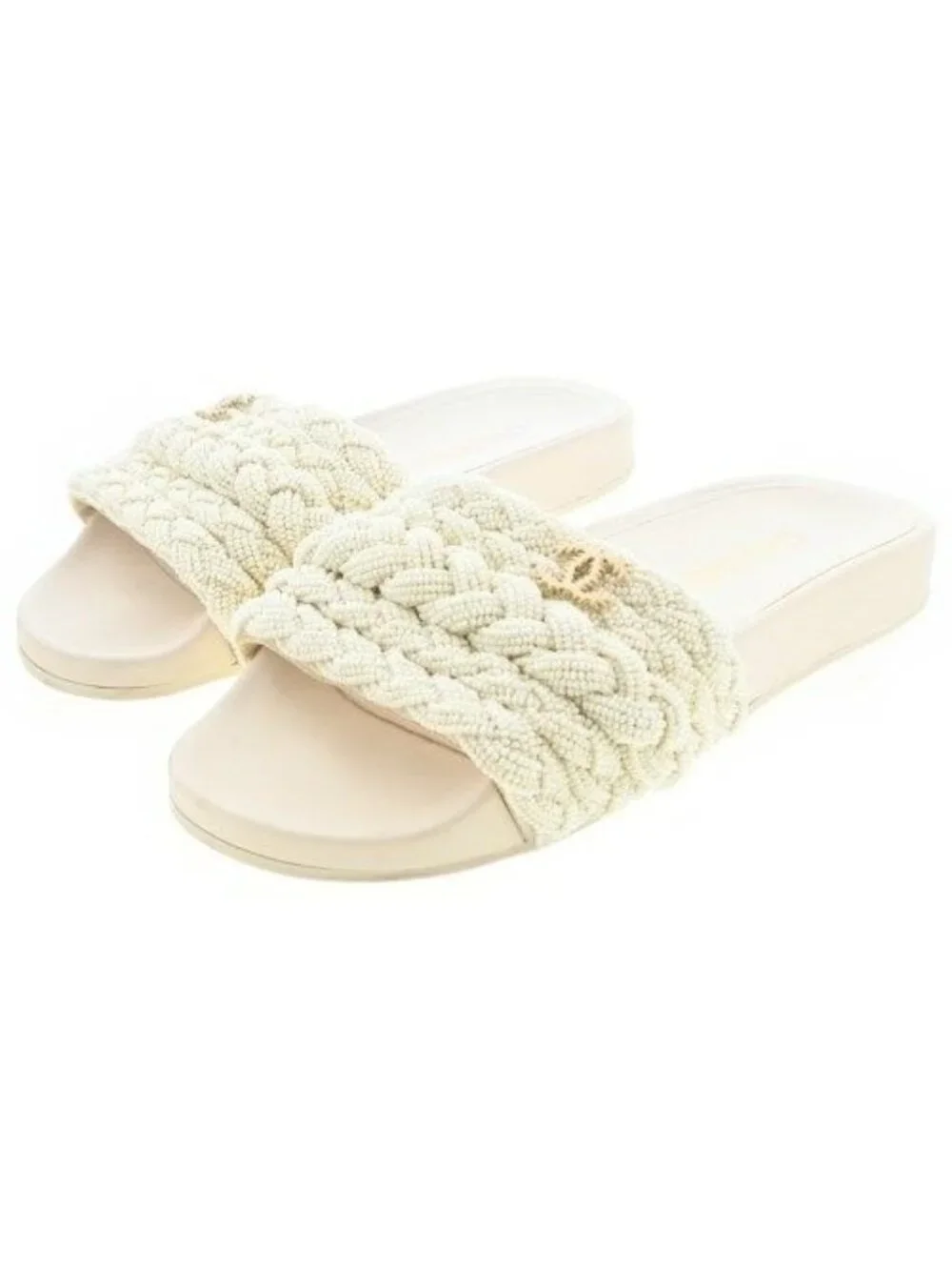 Chanel Sandals Ivory